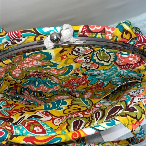 NWOT Vera Bradley ‘Eloise’ Kisslock Hobo W/Wallet - Picture 8 of 16